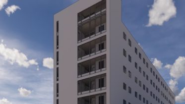 4219-23 Chestnut Street. Rendering credit: Wulff Architects, Inc. via the City of Philadelphia