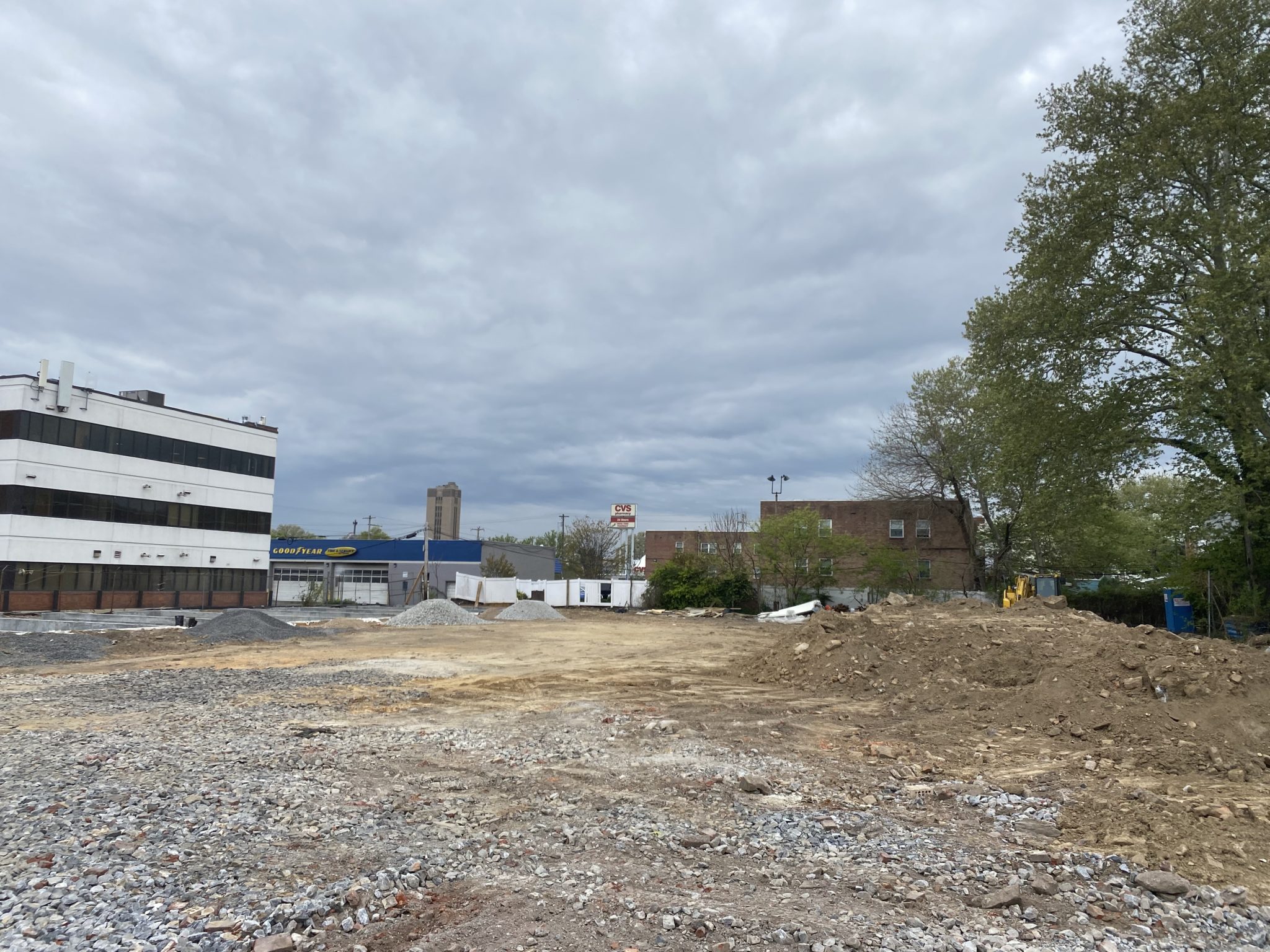 Foundation Work Underway at Carrie's Court in Girard Estates, South Philadelphia Philadelphia