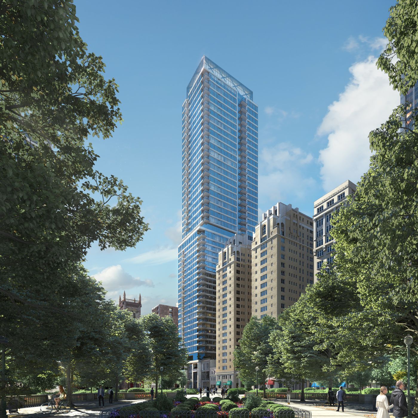 The Laurel Rittenhouse rendering. Image via Southern Land Company