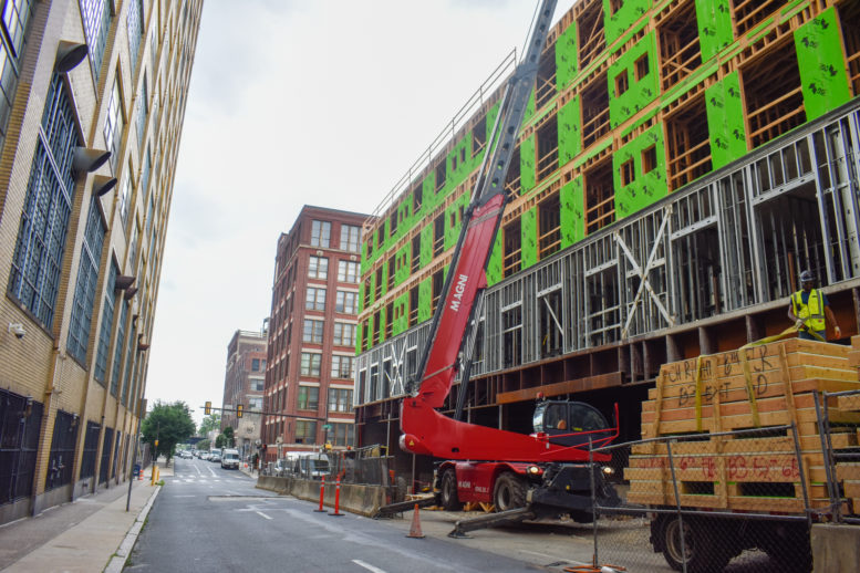Construction Underway at 130614 Callowhill Street in Callowhill, Lower