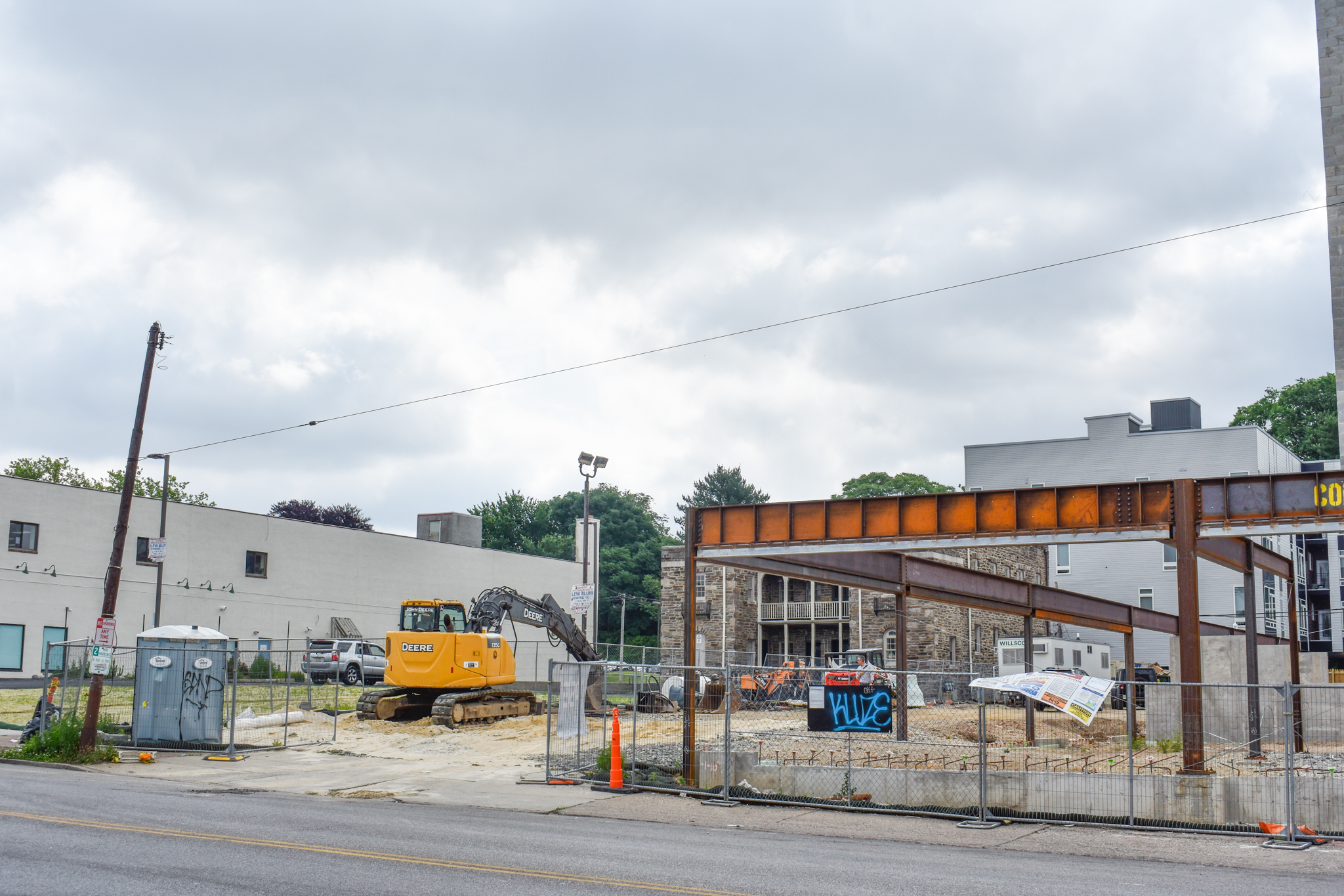 Construction Underway at Chelten Terminal at 234 West Chelten Avenue in ...