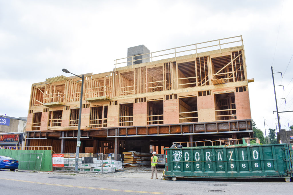Station Square at 308 West Chelten Avenue. Photo by Jamie Meller. June 2022