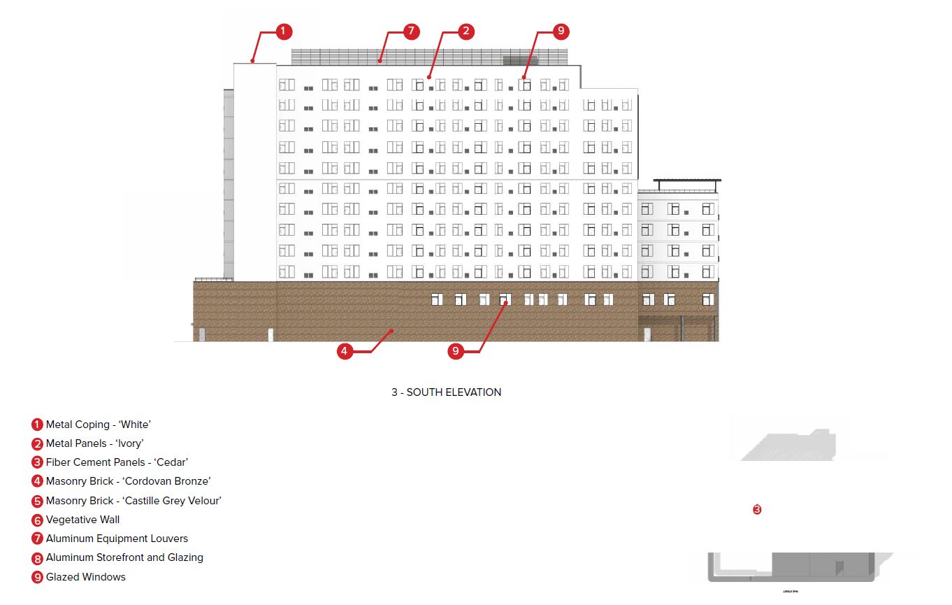 YIMBY Shares Detailed Plans for 12Story Building at 474648 Spruce Street in Garden Court, West