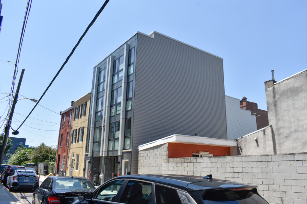 Construction Complete at 1240 and 1242 North Leithgow Street in Olde Kensington Philadelphia YIMBY