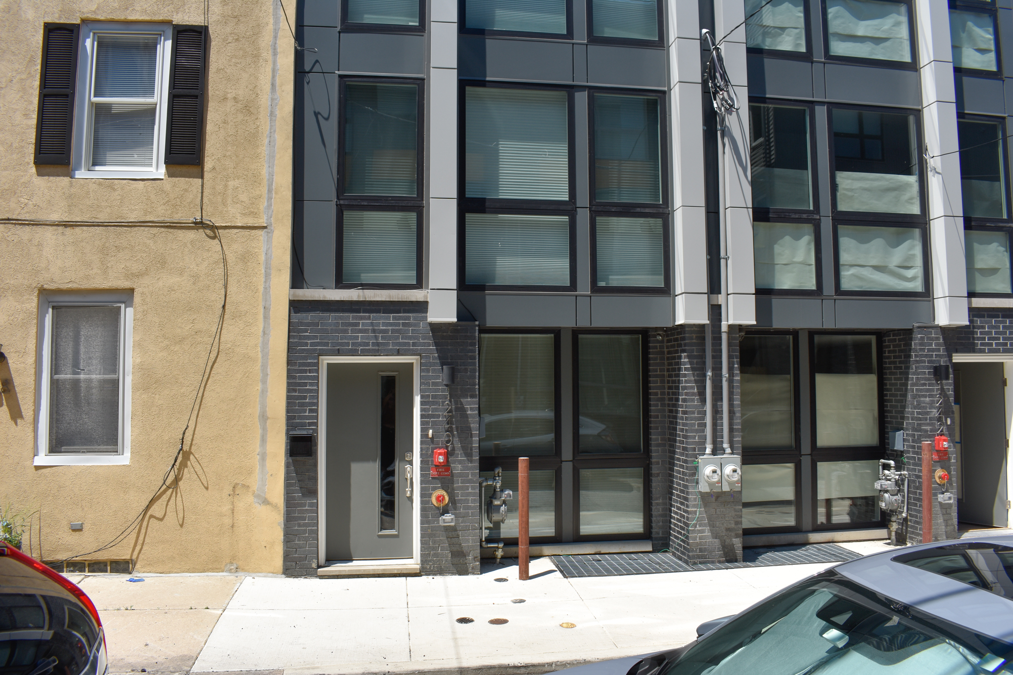 Construction Complete at 1240 and 1242 North Leithgow Street in Olde Kensington Philadelphia YIMBY