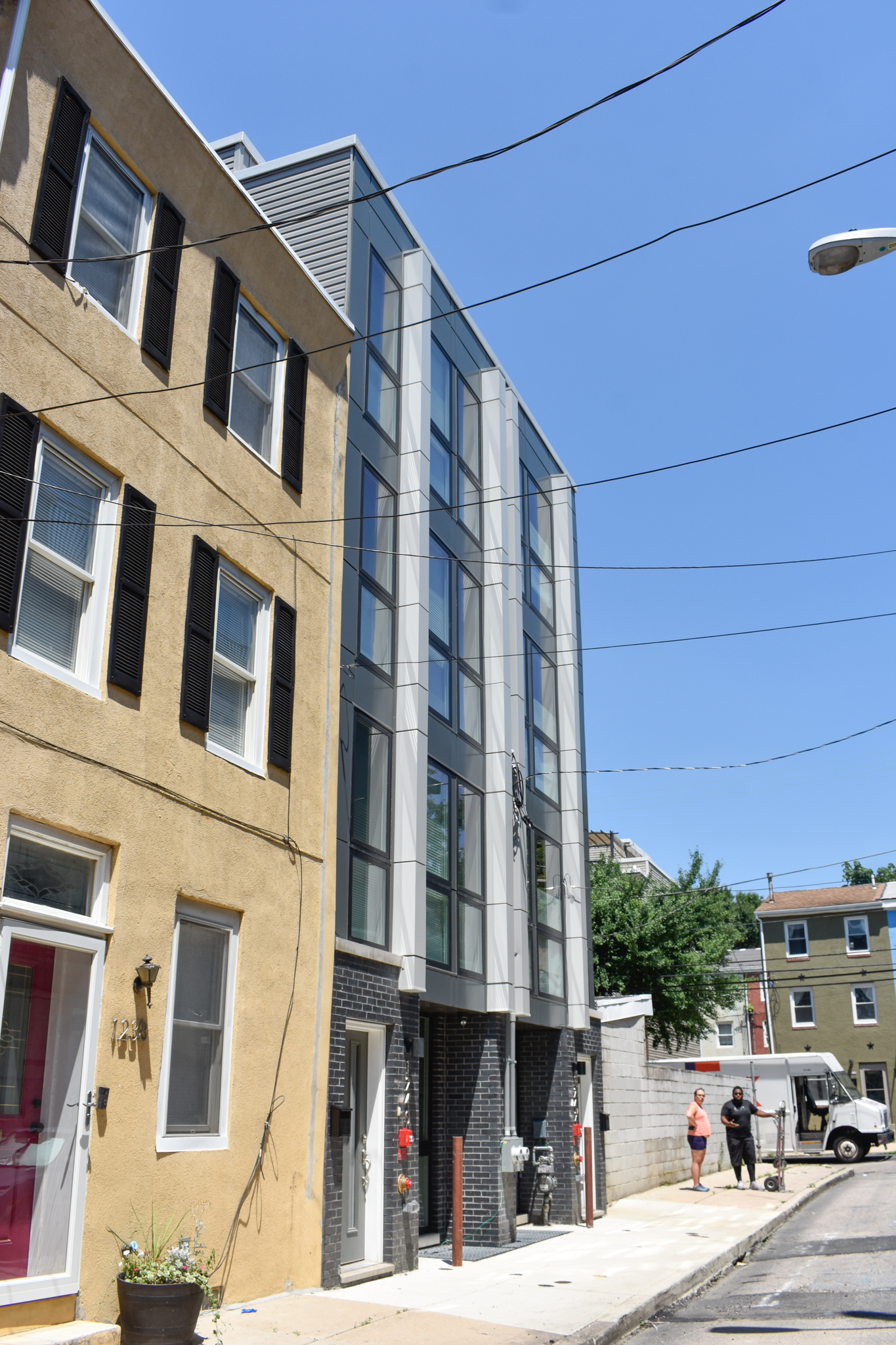 Construction Complete at 1240 and 1242 North Leithgow Street in Olde Kensington Philadelphia YIMBY