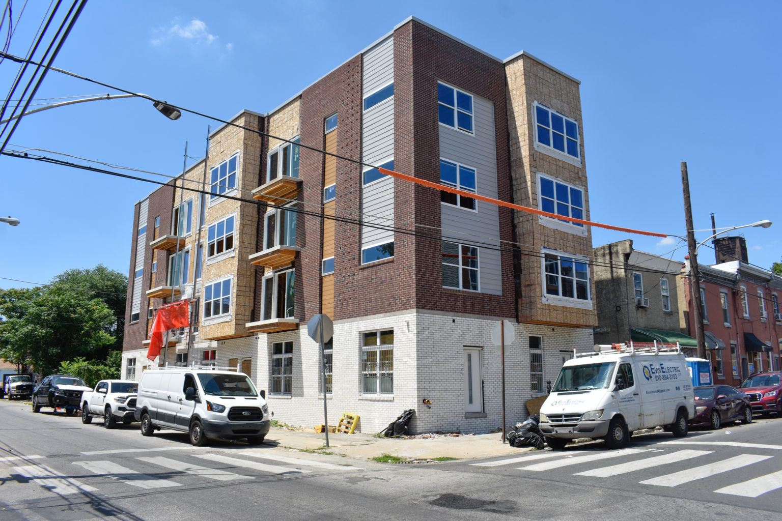 Construction Underway at 2500 North Mascher Street in West Kensington