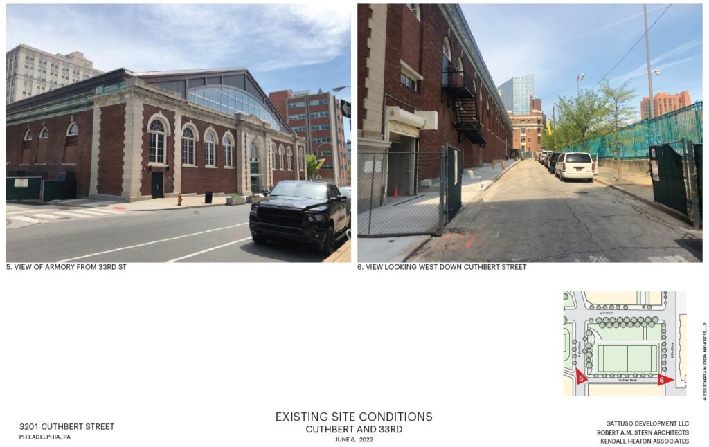 YIMBY Reviews Site and Landscape Plans for 3201 Cuthbert Street in