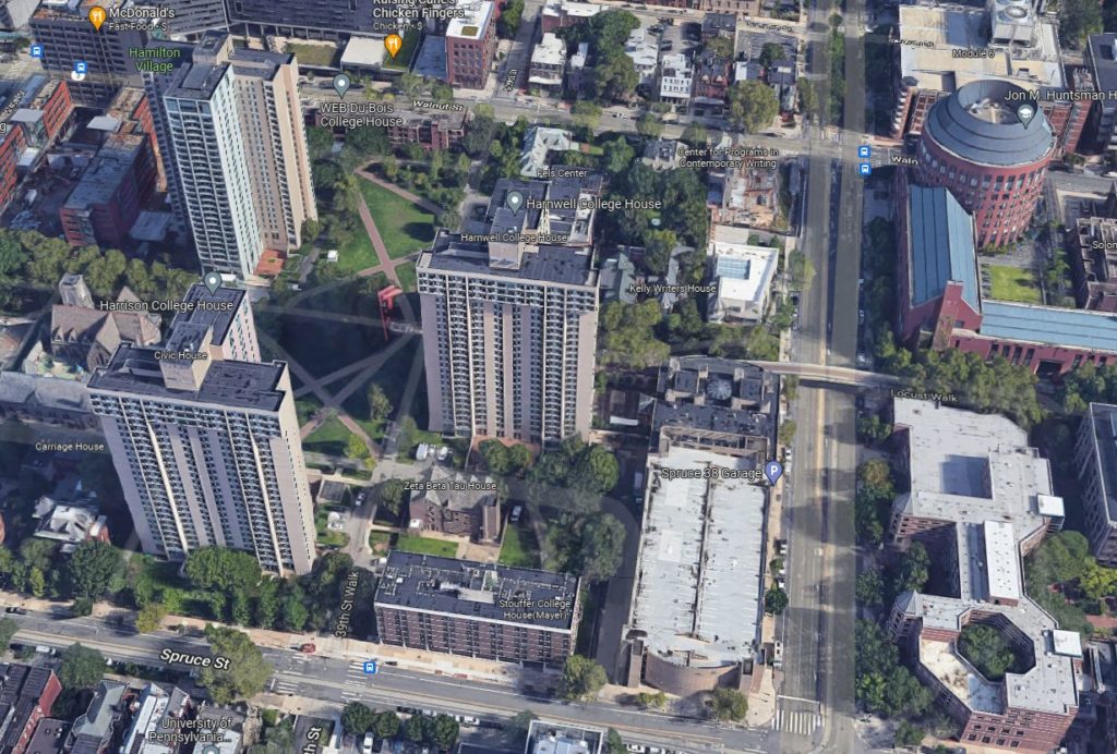 Future location of the 3817 Spruce Street substation. Credit: Google Maps