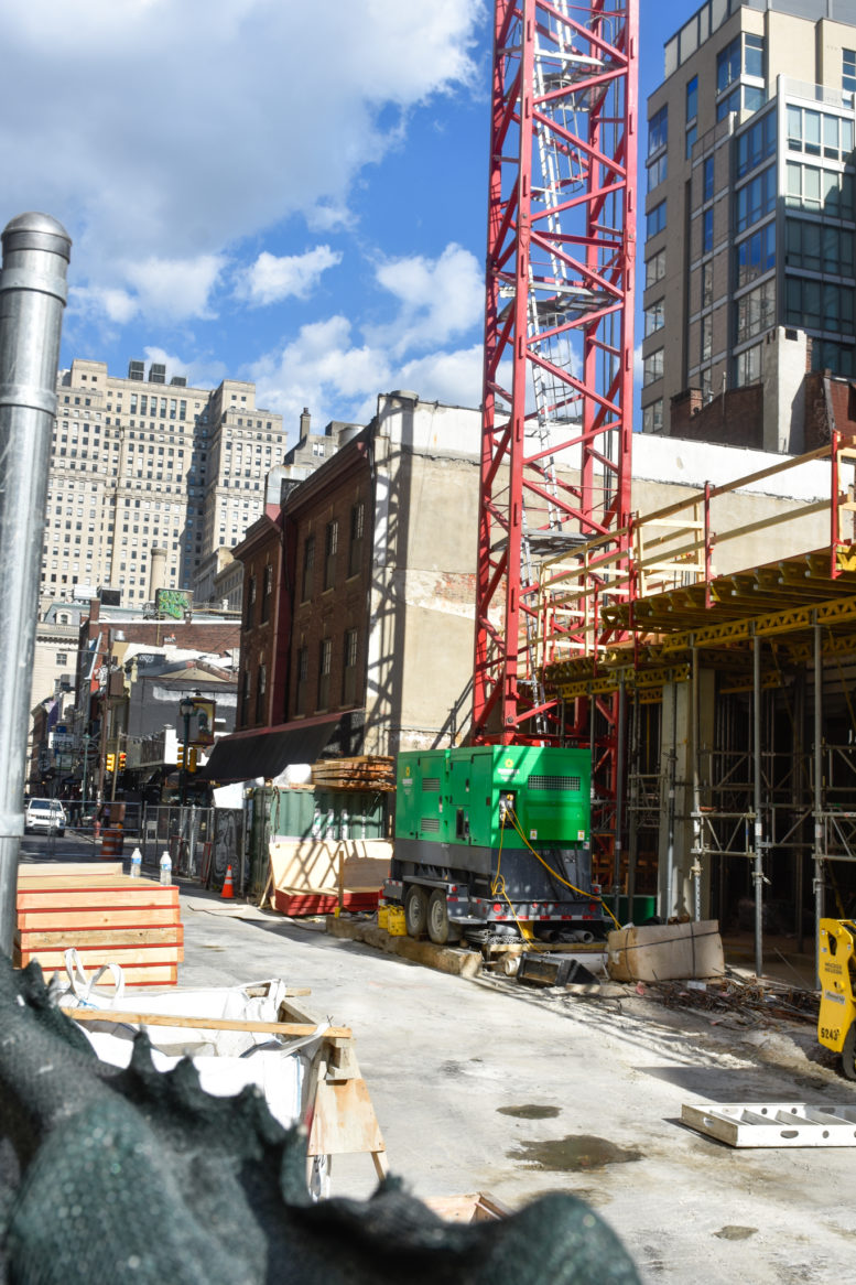 Concrete Frame Rises at 1620 Sansom in Rittenhouse Square, Center City ...