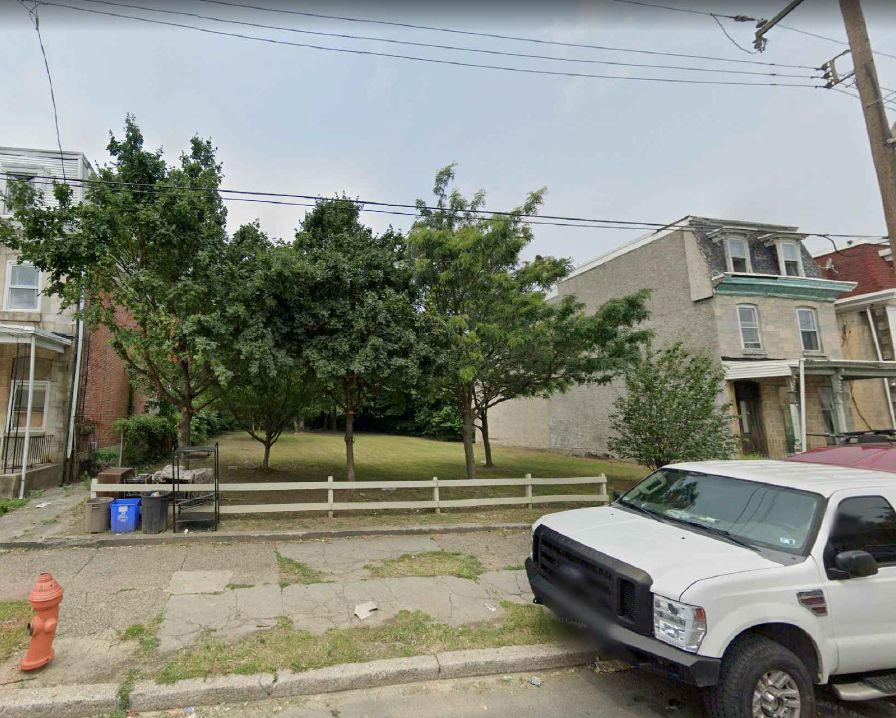 748 North 40th Street. Site conditions prior to development. Credit: Haverford Square Designs via the City of Philadelphia