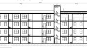 748 North 40th Street. Building section. Credit: Haverford Square Designs via the City of Philadelphia