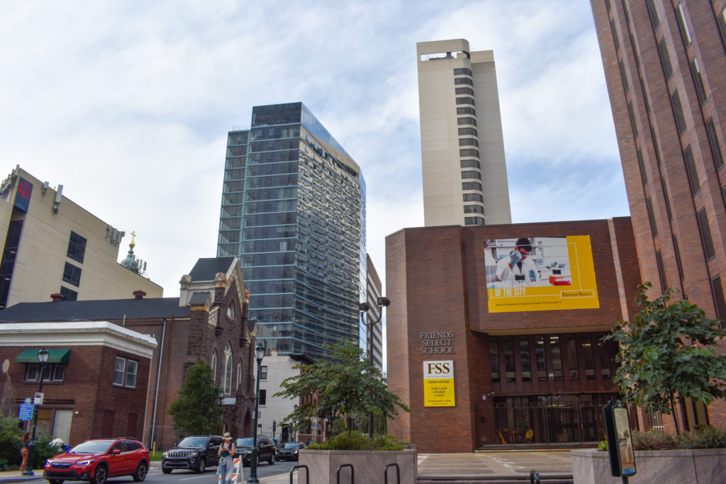 Construction Complete at One Cathedral Square in Logan Square, Center
