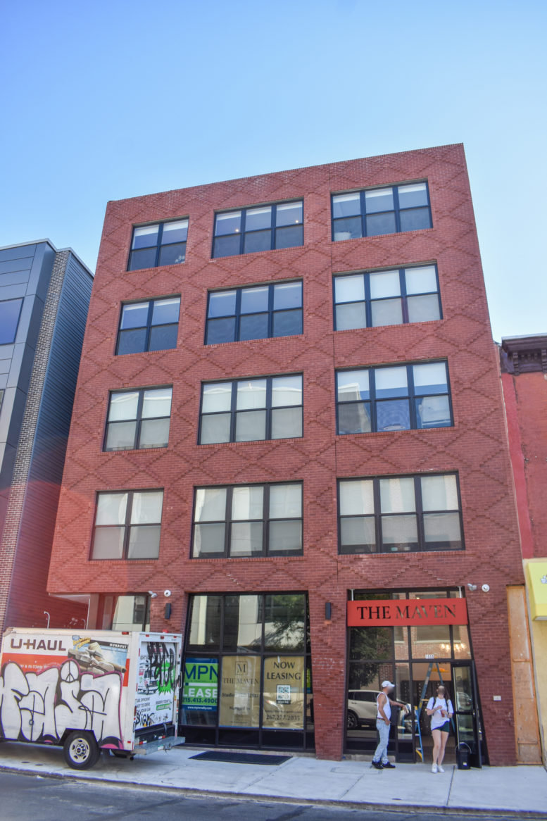 Construction Complete at The Maven in Francisville, Lower North