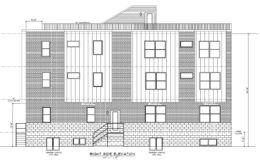2000 East Huntingdon Street. Building elevation. Credit: Here's The Plan, LLC via the City of Philadelphia