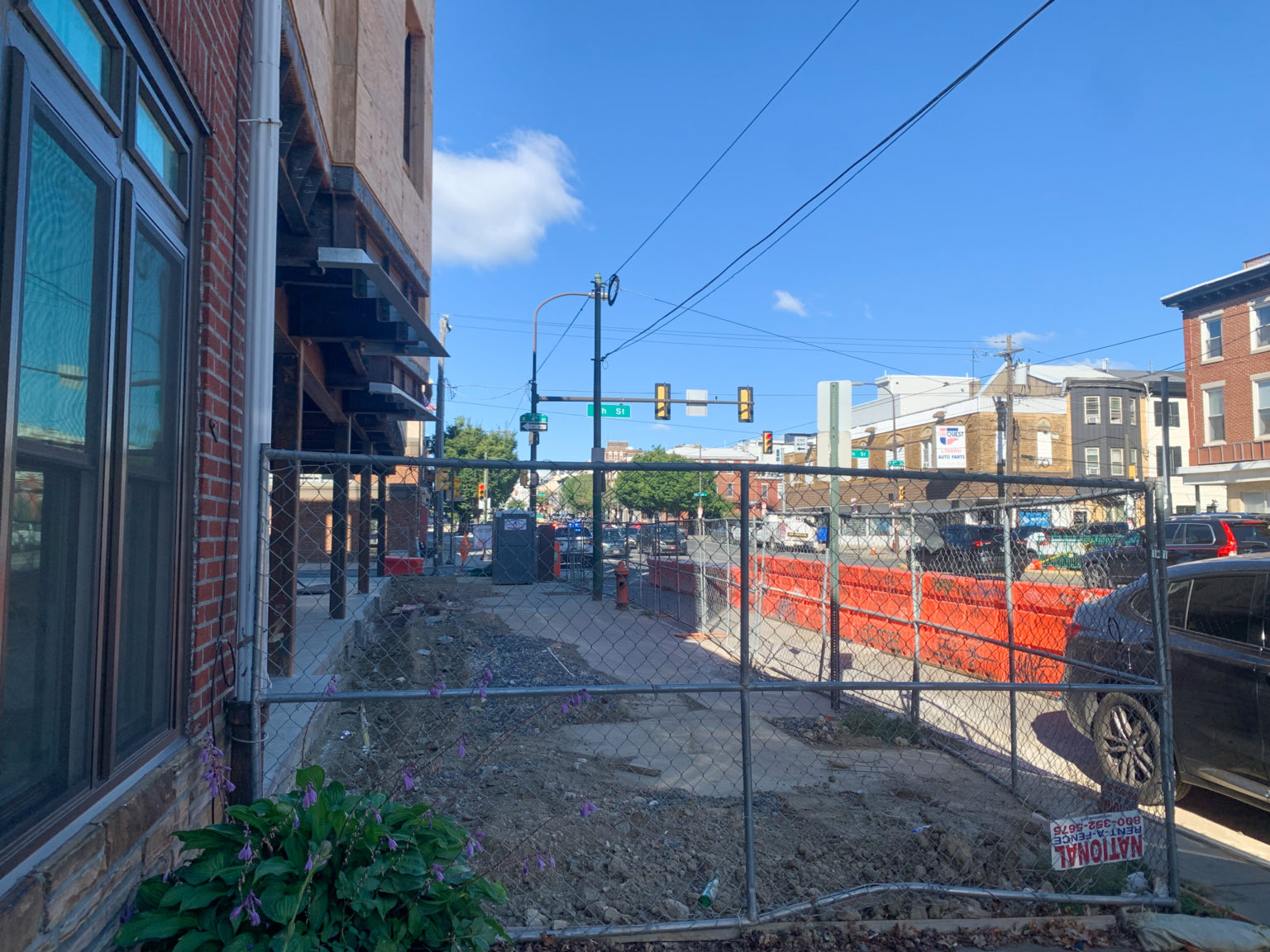 Construction Advances at 342 West Girard Avenue in Northern Liberties
