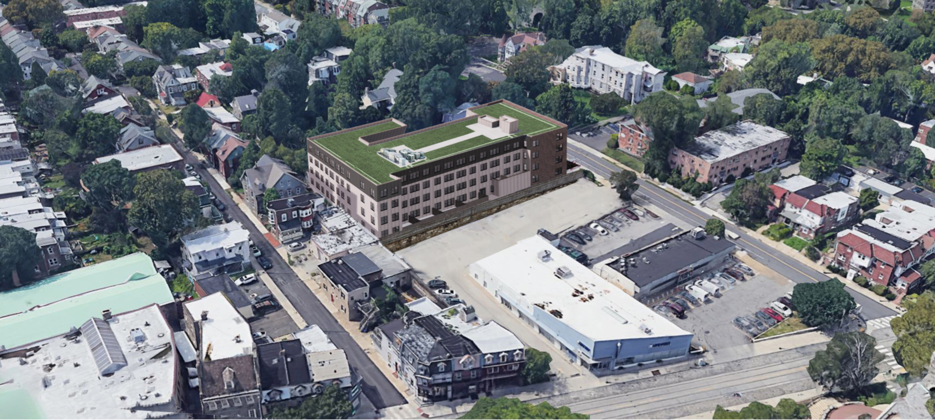 Updated Renderings Revealed for 2030 West Allens Lane In Mount Airy