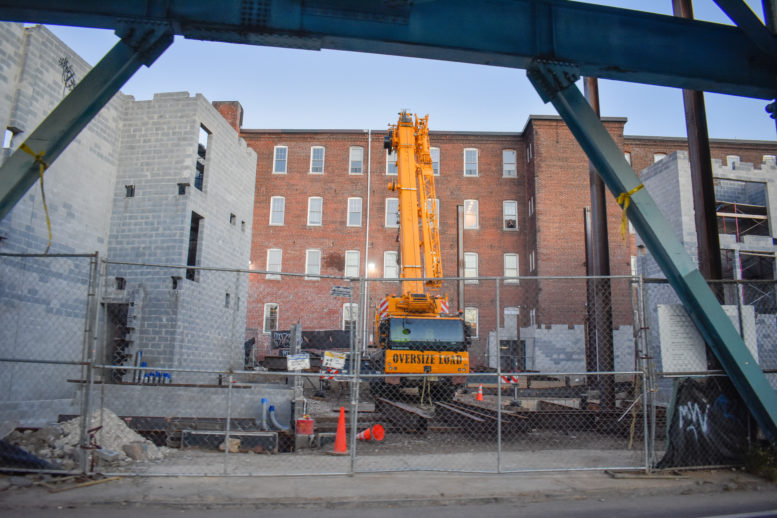 Construction Underway at The Box Factory Lofts at 31 East Columbia