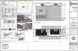 608 South American Street. Zoning submission. Credit: Gnome Architects via the City of Philadelphia