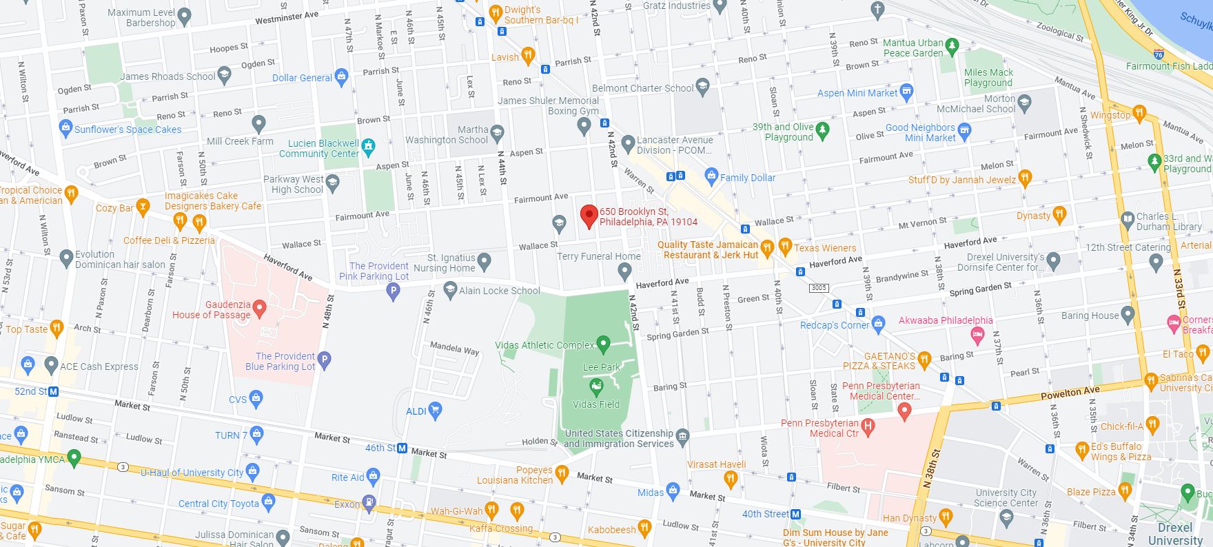 650 Brooklyn Street, Philadelphia. Credit: Google Maps