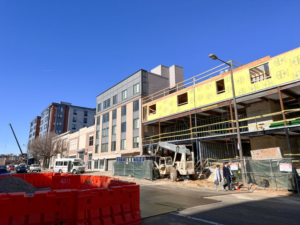 Construction Progresses at 4211 Chestnut Street in Spruce Hill, West ...