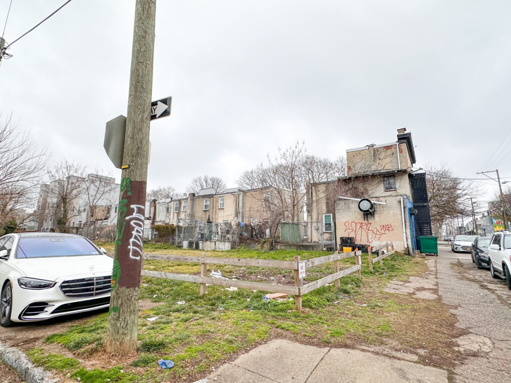 Construction Still Pending at 1401 North Marston Street in Brewerytown