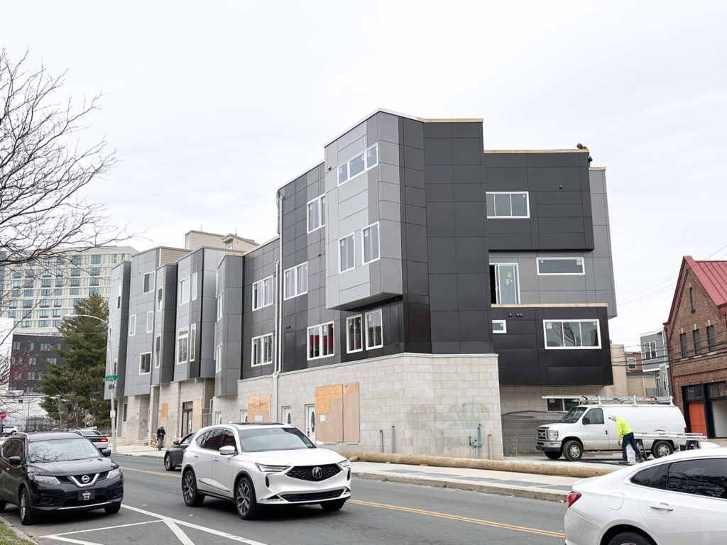 Construction Nears Completion at Apartment Complex at 1301 Ridge Avenue