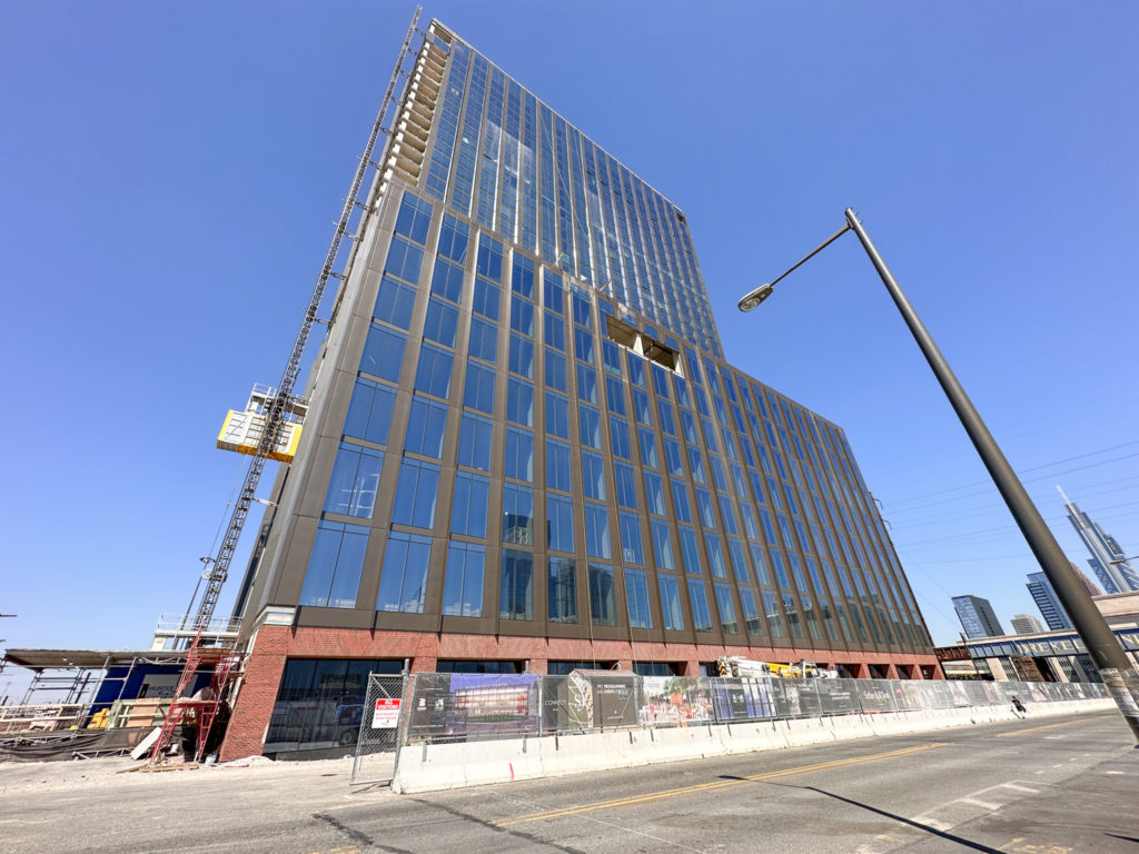 Exterior Nearly Complete at 3025 John F. Kennedy Boulevard in