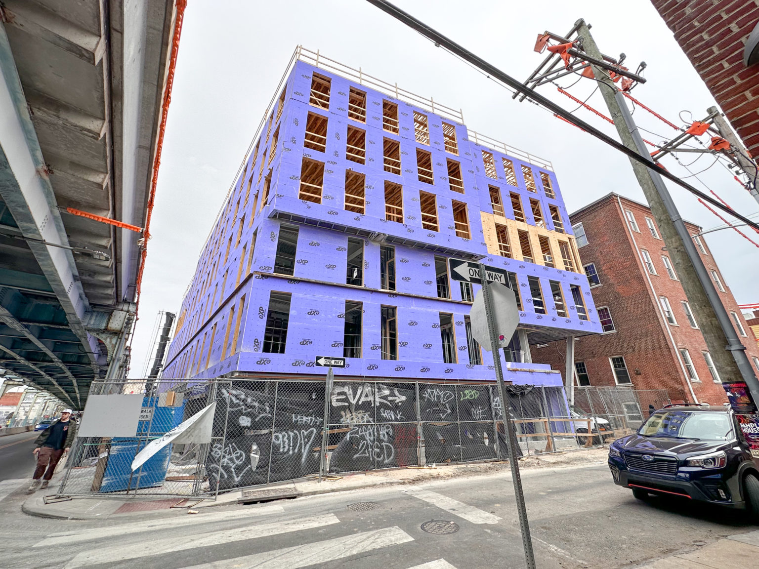 Construction Progresses at The Box Factory Lofts at 31 East Columbia