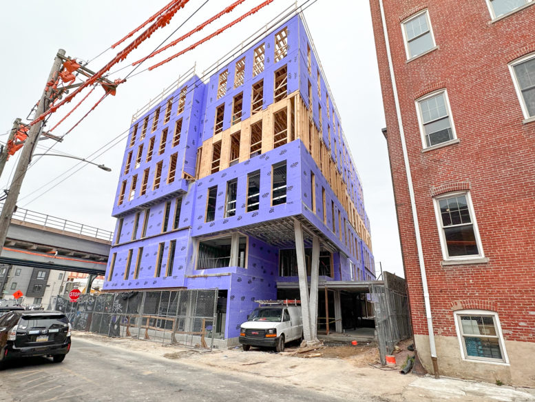 Construction Progresses at The Box Factory Lofts at 31 East Columbia