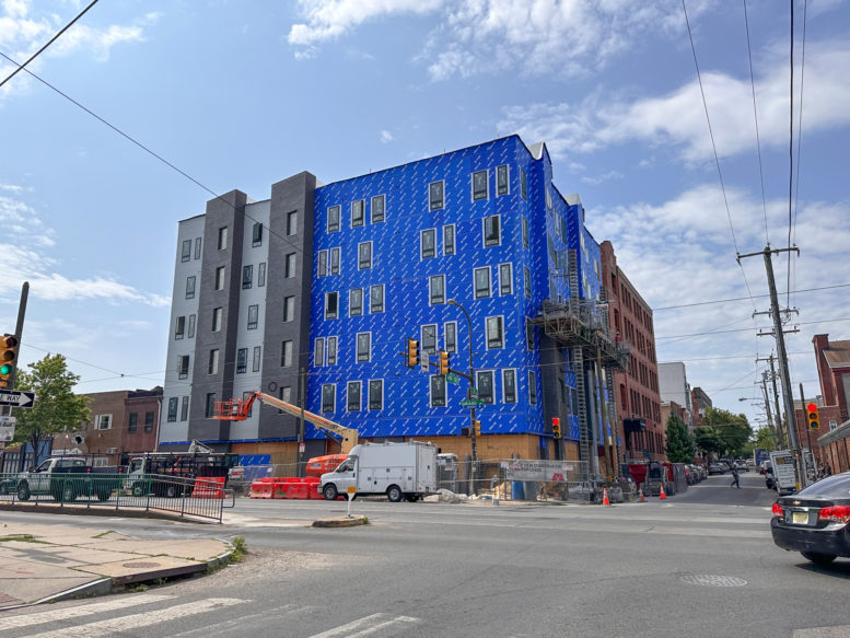 Exterior Construction Underway at 342 West Girard Avenue in Northern