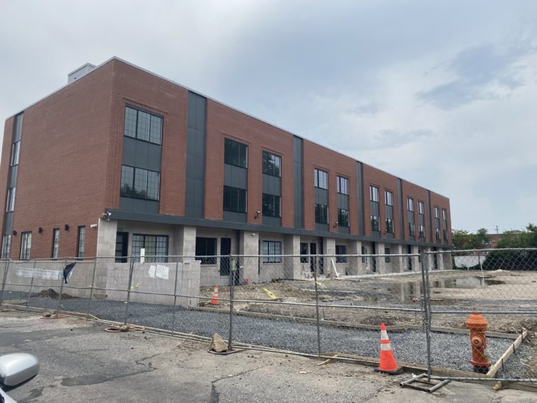 Construction Partially Complete At Carrie’s Court In Girard Estates, South Philadelphia