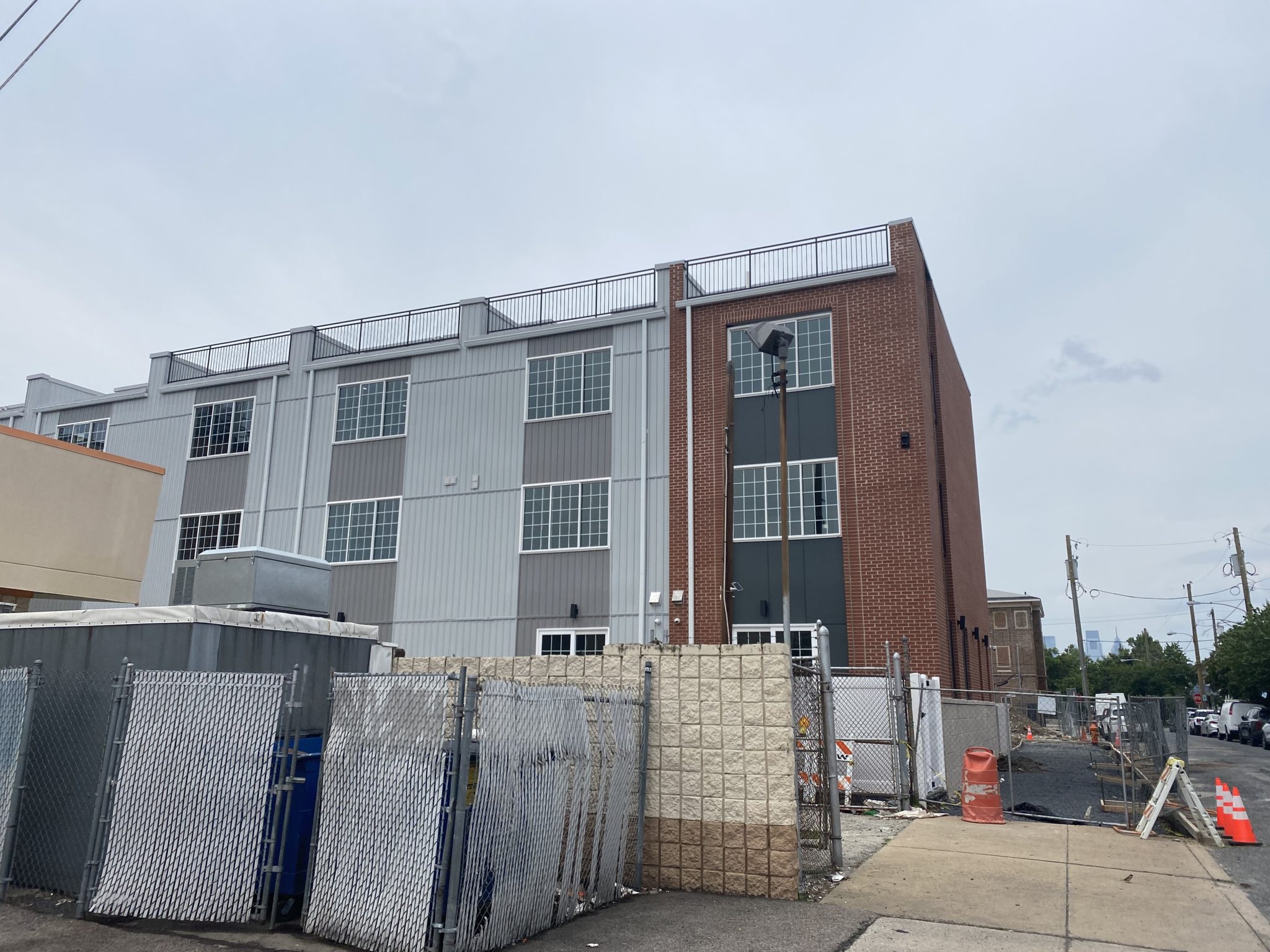 Construction Partially Complete At Carrie’s Court In Girard Estates, South Philadelphia