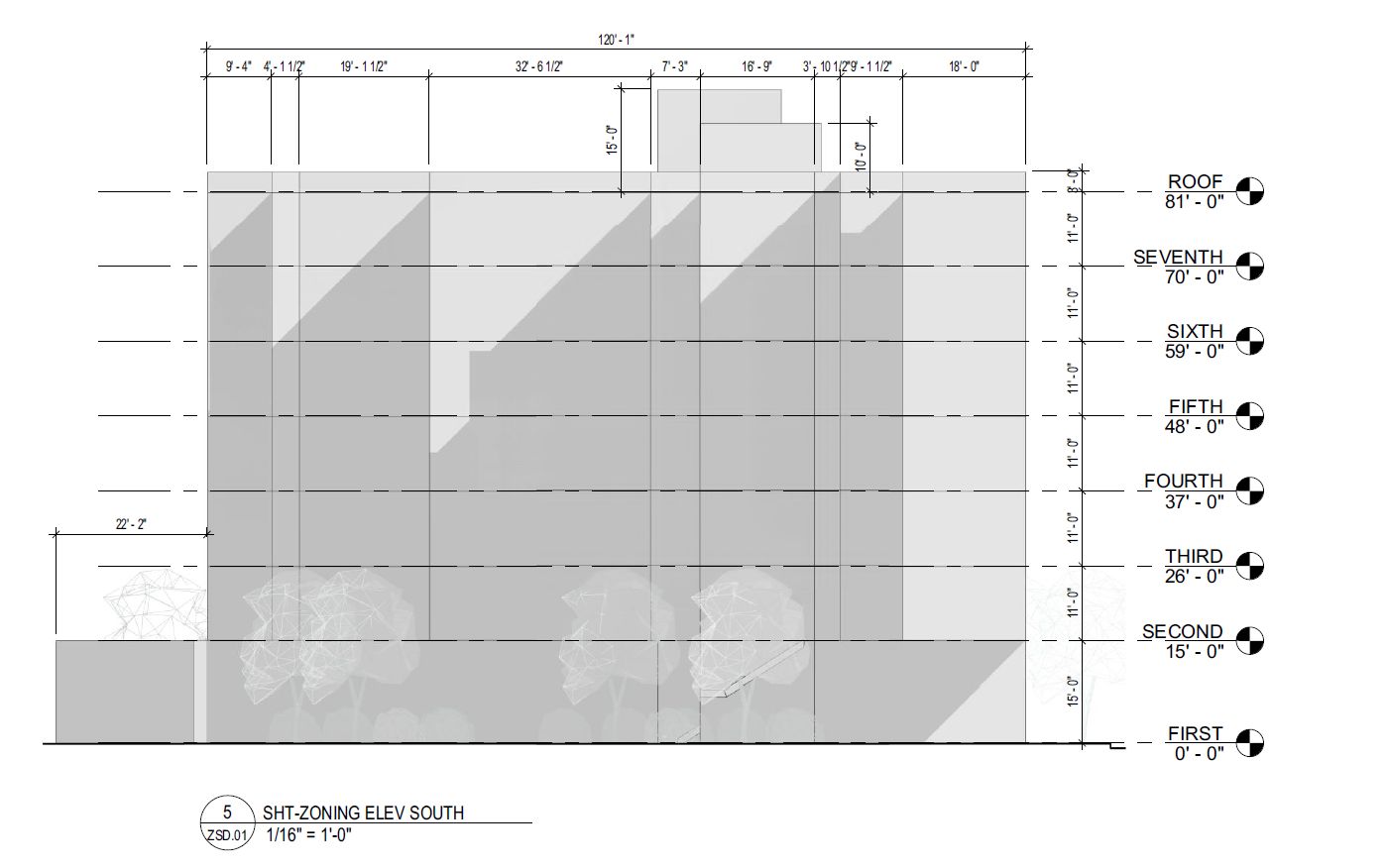 130 West Girard Avenue. Building elevation. Credit: Studio HS4 via the City of Philadelphia