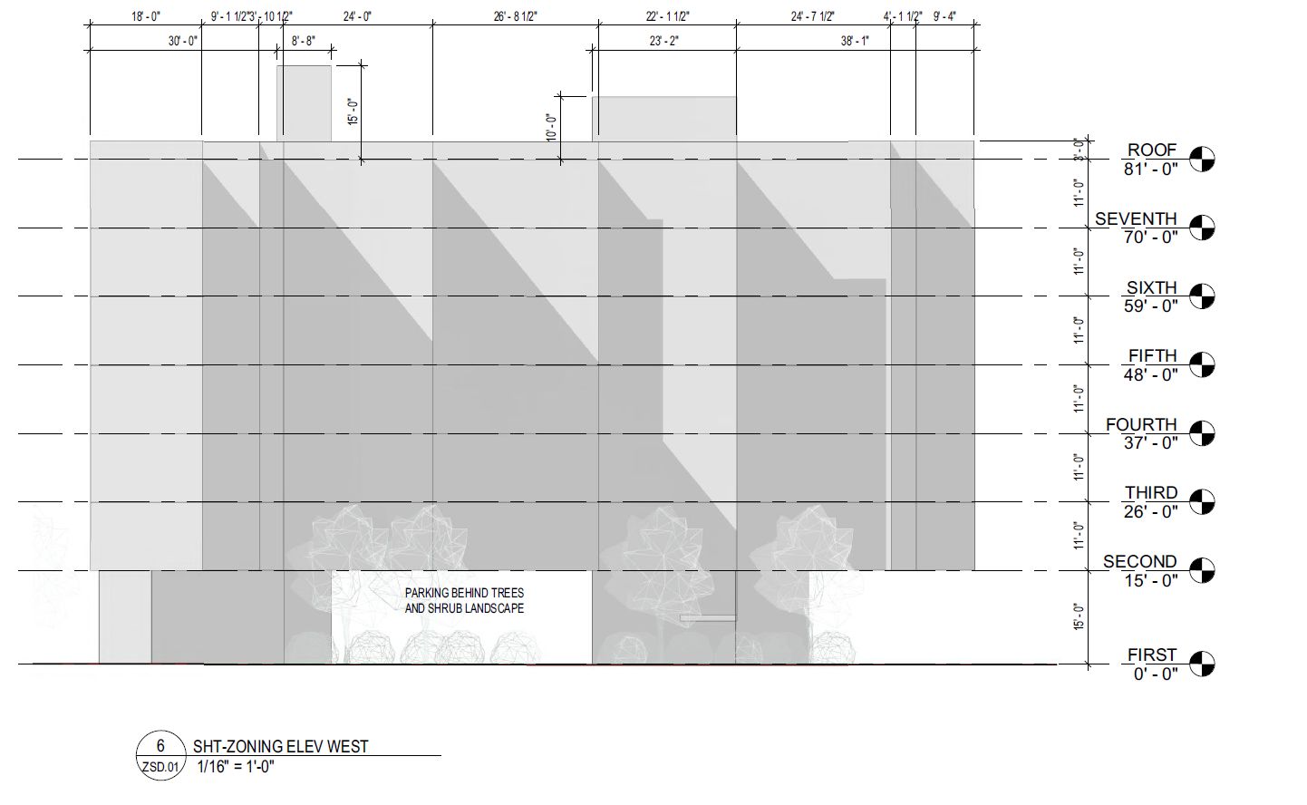 130 West Girard Avenue. Building elevation. Credit: Studio HS4 via the City of Philadelphia