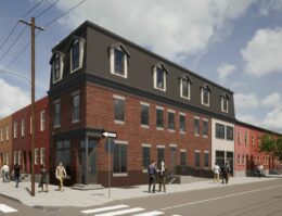 1939 South 5th Street. Building rendering. Credit: Toner Architects via the City of Philadelphia