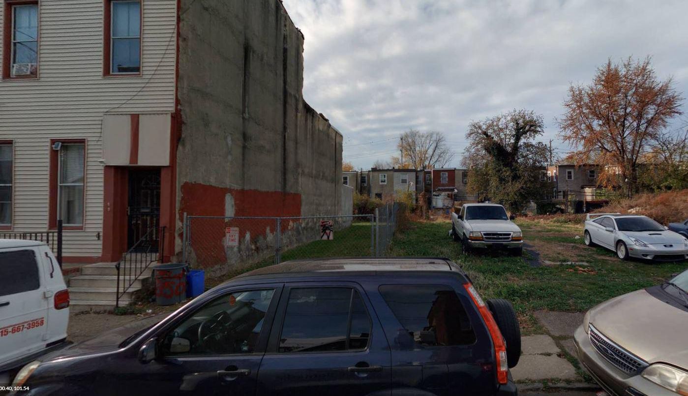 2516 North 6th Street. Site conditions prior to redevelopment. Credit: Plato Studio via the City of Philadelphia