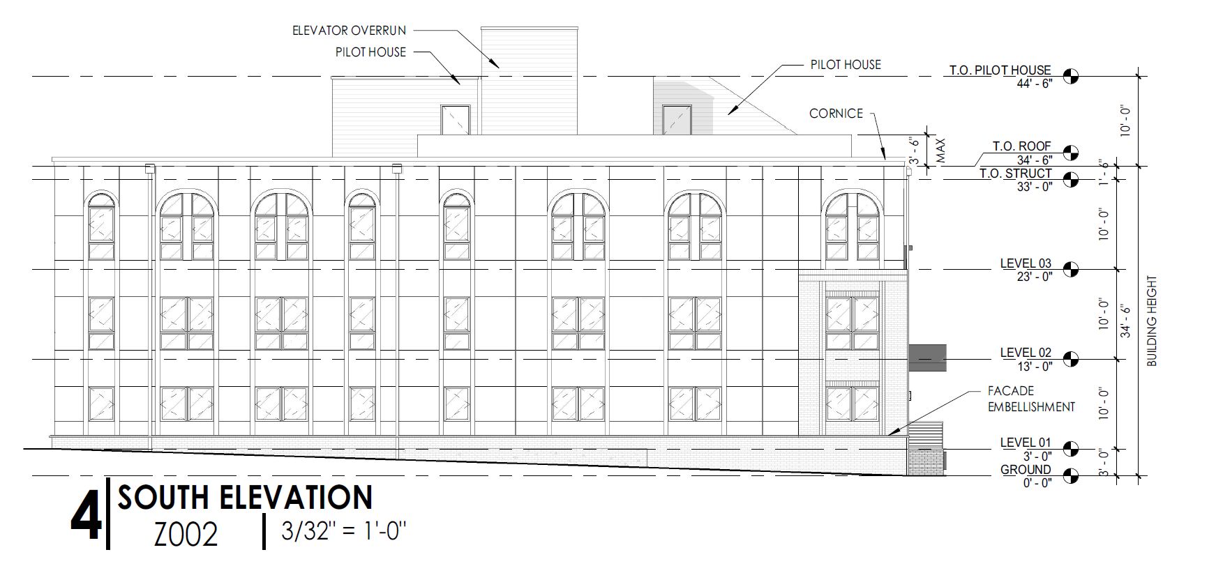 3120 North Park Avenue. Building elevation. Credit: Designblendz via the City of Philadelphia