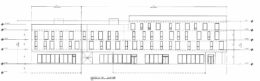 4328 Lancaster Avenue. Building elevation. Credit: Cornerstone Consulting Engineers & Architectural, Inc. via the City of Philadelphia