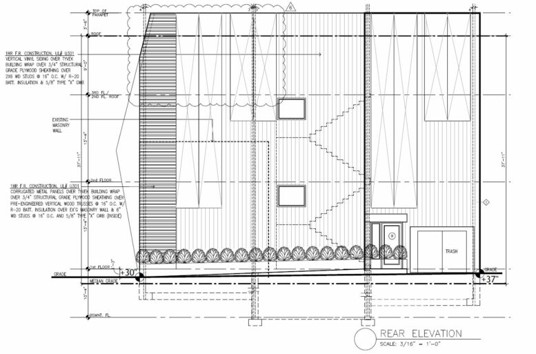 Permits Issued for Building Renovations at 8014 Castor Avenue in ...