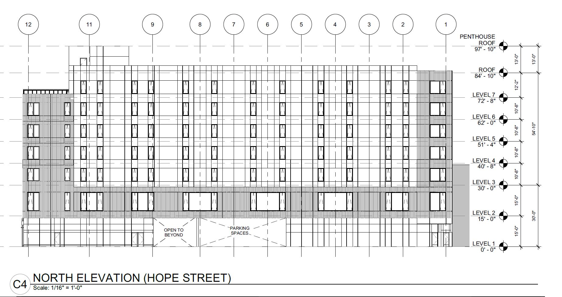 1118 North Front Street. Building elevation. Credit: BLT Architects via the City of Philadelphia