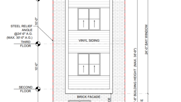 2442 North Marshall Street Front Elevation