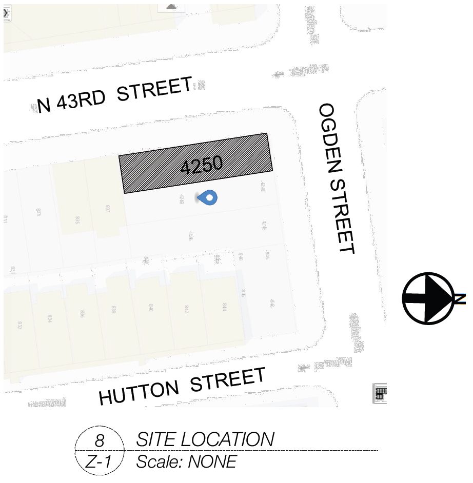 4250 Ogden Street. Location map. Credit: JOs. Serratore & Co. Architect Inc. via the City of Philadelphia