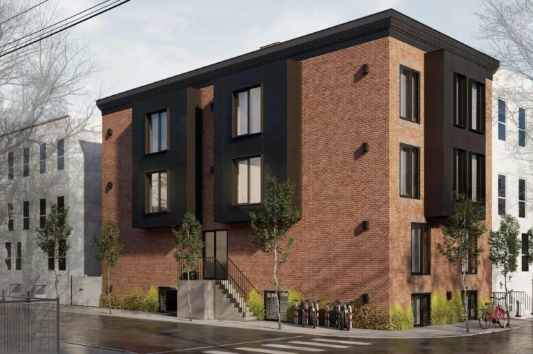 715 West Cumberland Street. Building rendering. Credit: Haverford Square Designs