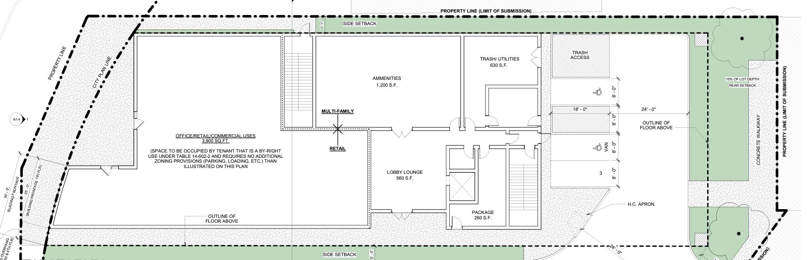 8263 Germantown Avenue Floor Plan Ground Floor
