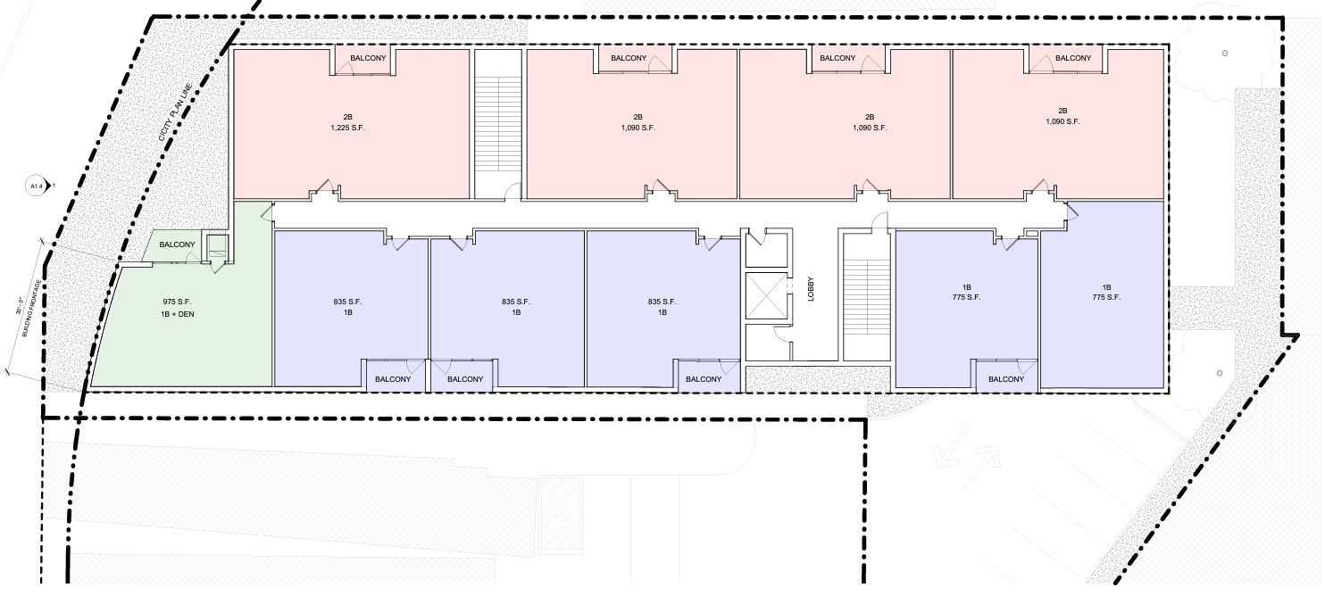 8263 Germantown Avenue Floor Plans 2-4 Floors