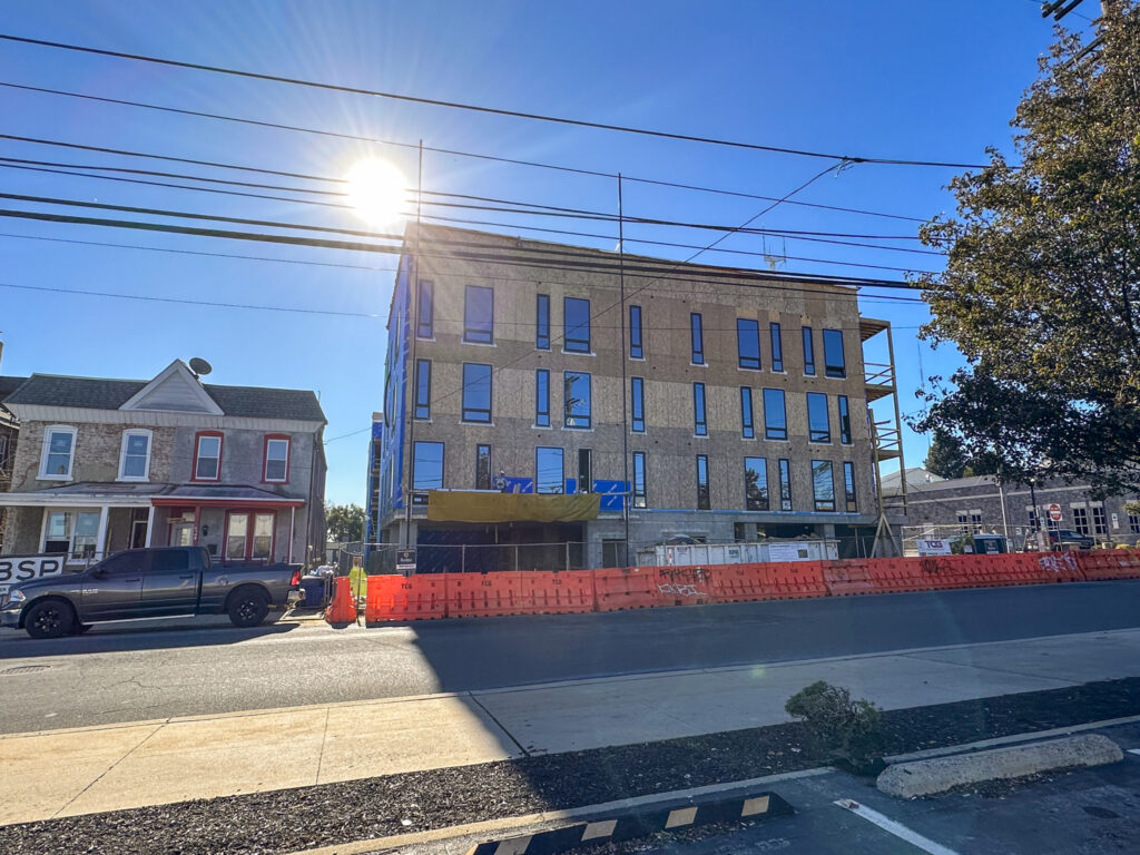 Construction Tops Out at The Royale at 6910 Ridge Avenue in Roxborough