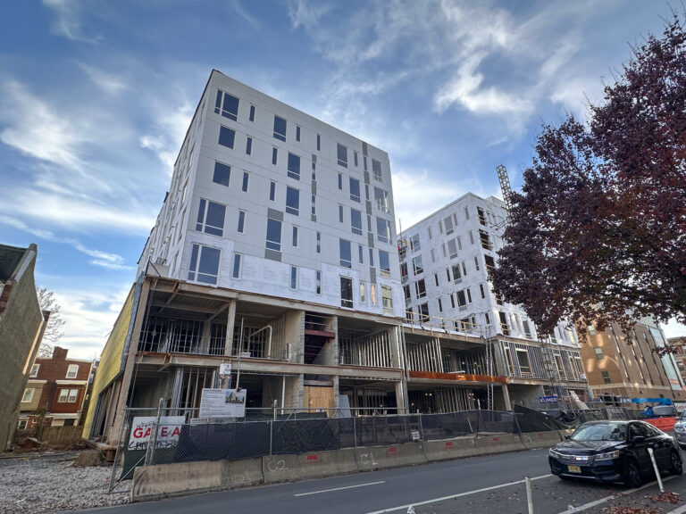 Facade Assembly Underway At 4240 Chestnut Street In Spruce Hill West   4240 Chestnut Street 2023 9 25 1 768x576 