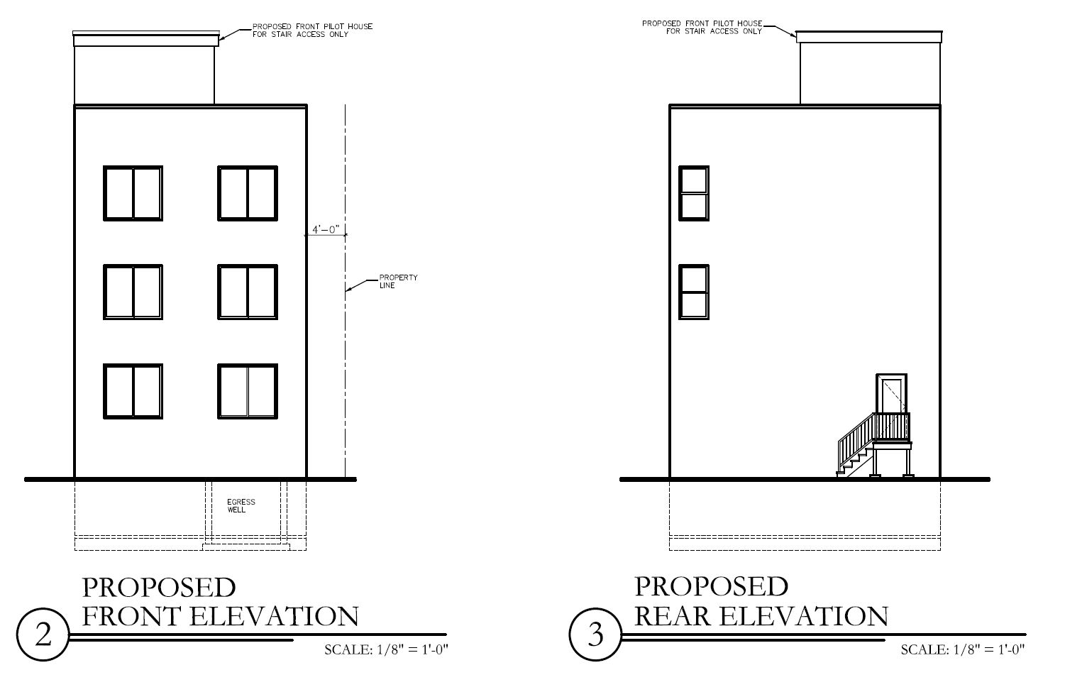 2009 North 22nd Street. Building elevations. Credit: Anthony Maso Architecture & Design via the Department of Planning and Development of the City of Philadelphia