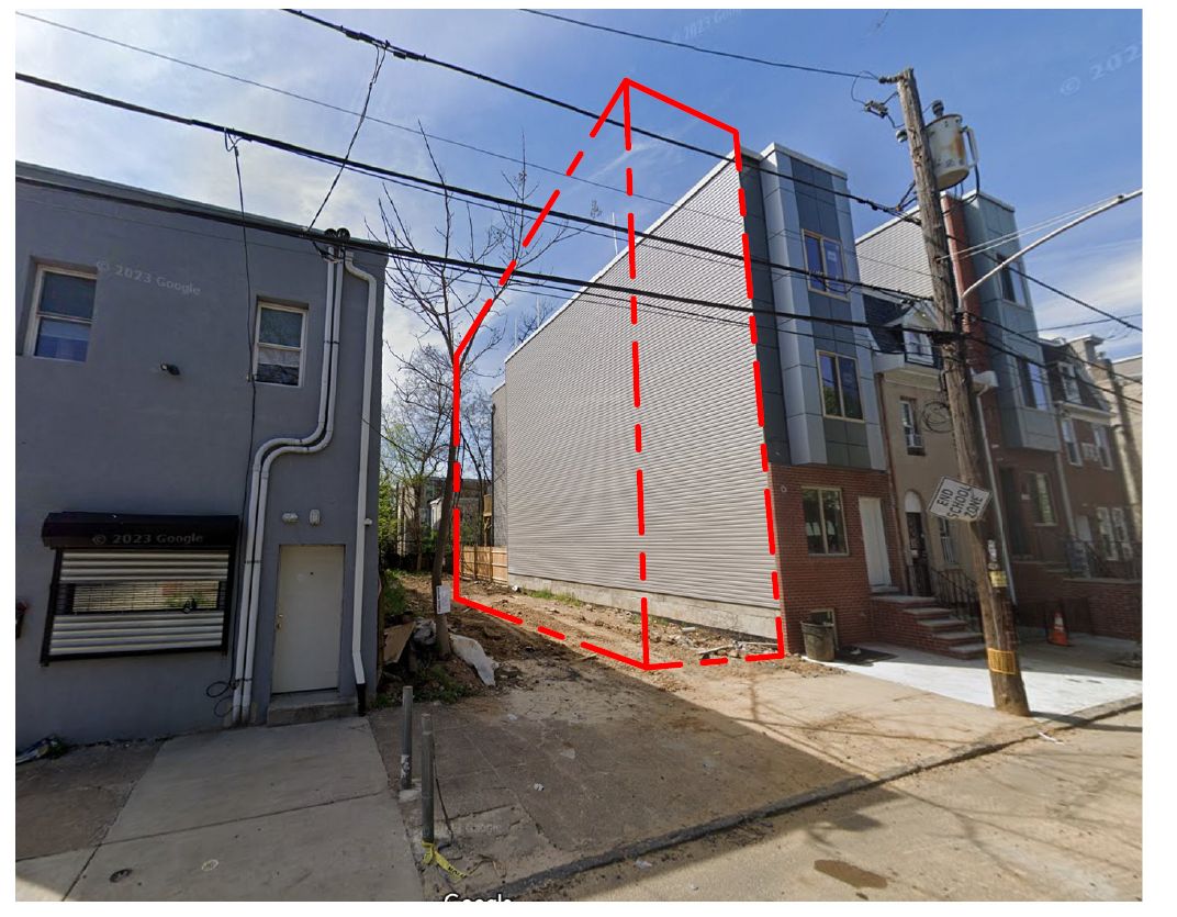 2104 North 7th Street. Building massing. Credit: Sanbar Design via the Department of Planning and Development of the City of Philadelphia